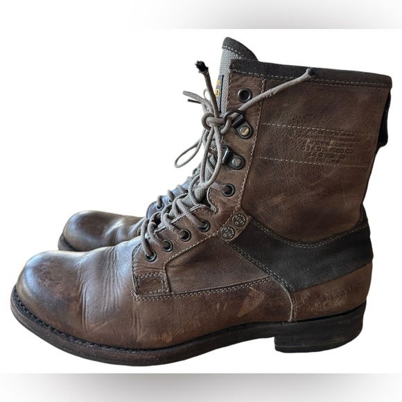 G-Star Raw Men's Patton-IV-Marker High Leather Boots GS11810/066 US 8 EU 41 B4 - Picture 3 of 12